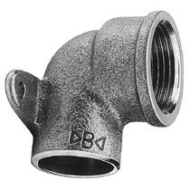 Conex Kolano ścienne do połączeń lutowanych i gwintowych 18x1/2" brąz - 4472G018004000