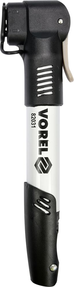 Vorel Pompka rowerowa teleskopowa aluminiowa podwójna głowica + uchwyt do ramy + końcówki (82031)
