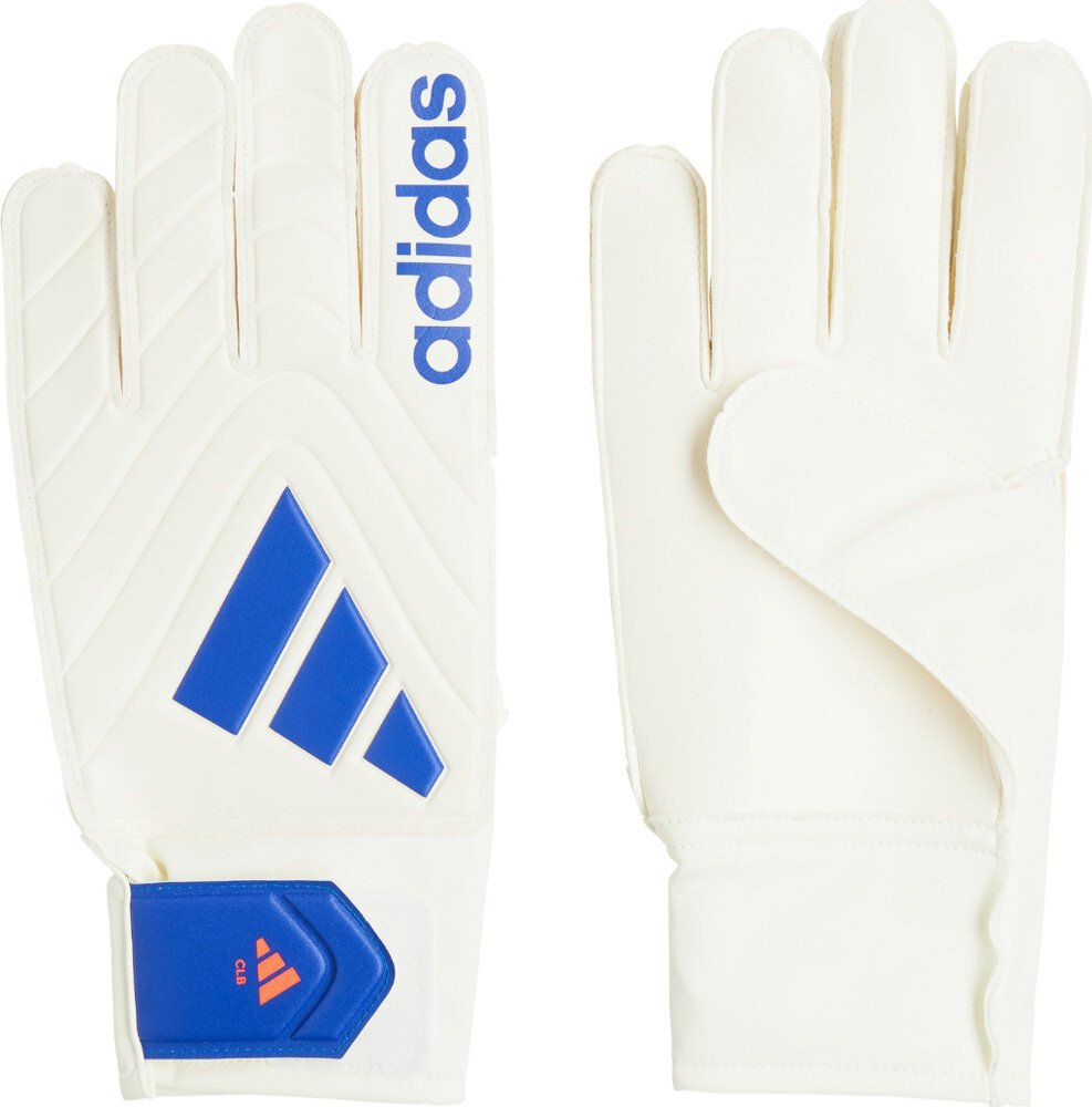 Rękawice bramkarskie adidas Copa Club Goalkeeper biało-niebieskie IX3835 8