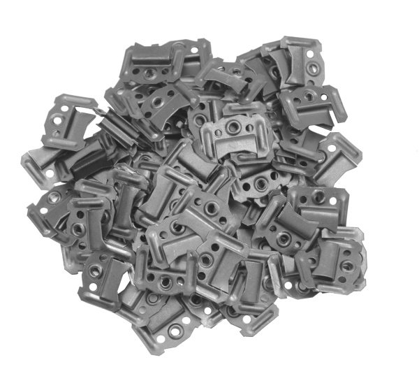 Vorel Klamry do paneli ściennych C-1mm 100szt. 04721