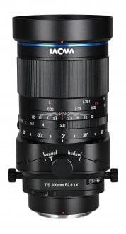 Obiektyw Laowa 100 mm f/2,8 Tilt-Shift 1x Macro do Nikon Z