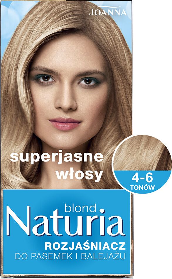 Joanna Naturia Blond Rozjaśniacz do pasemek i balejażu 4-6 tonów