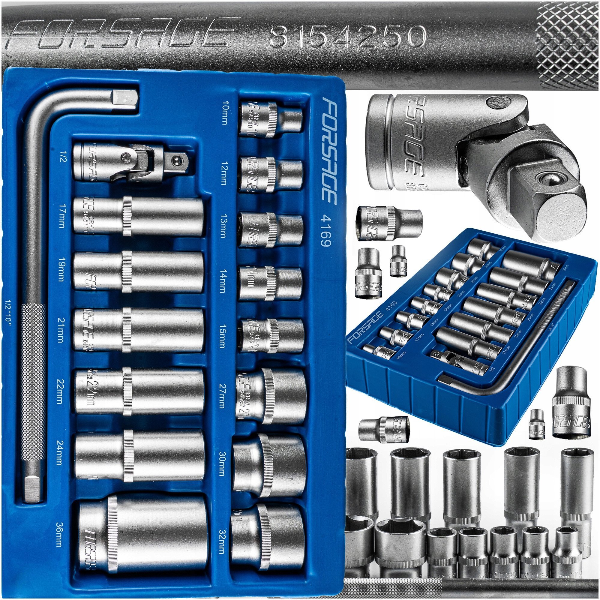 Zestaw narzędzi 15el. (6-kątncyh) (10-36mm)