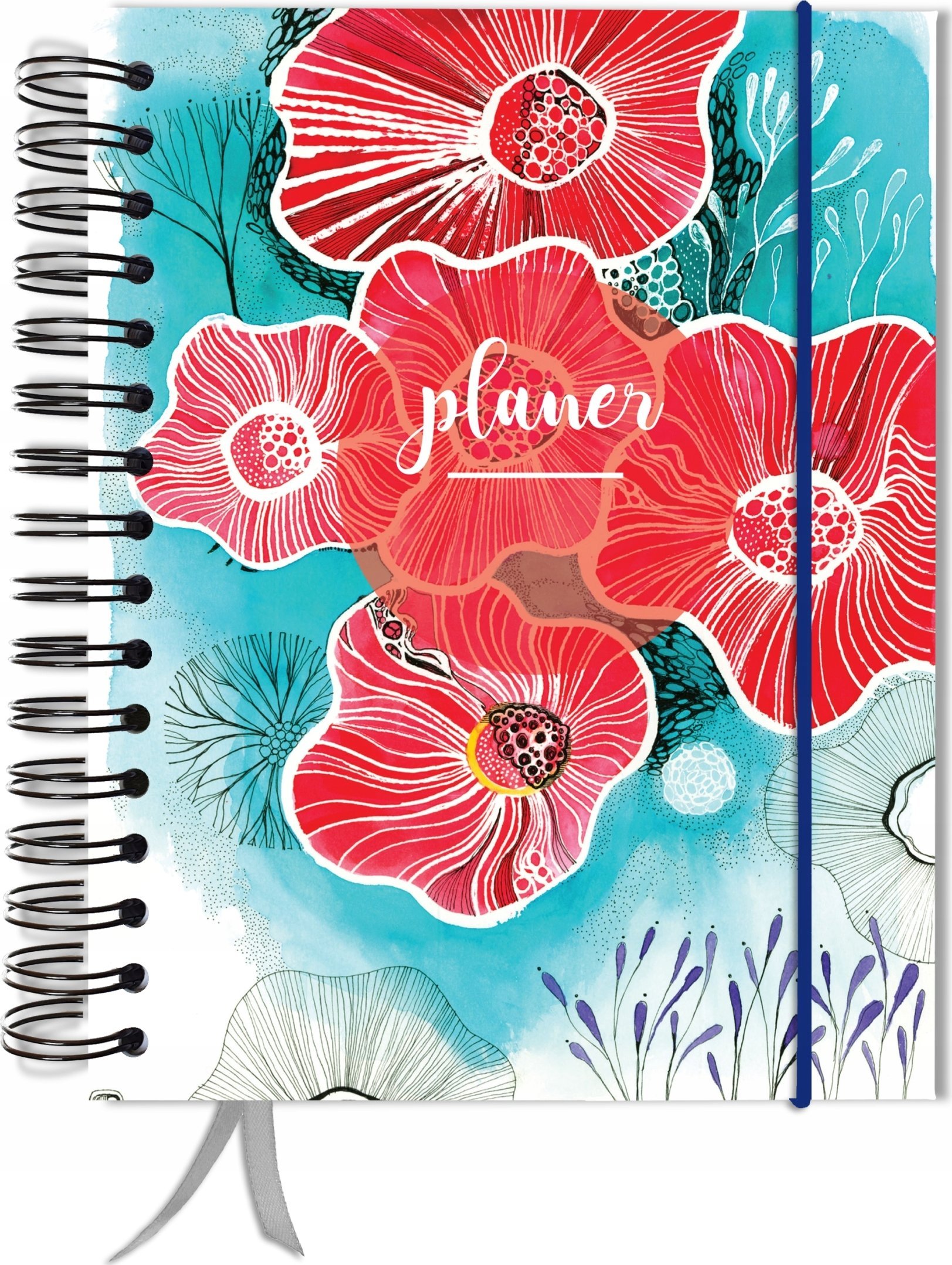 TadaPlanner Kalendarz terminarz bez dat planer książkowy A5+