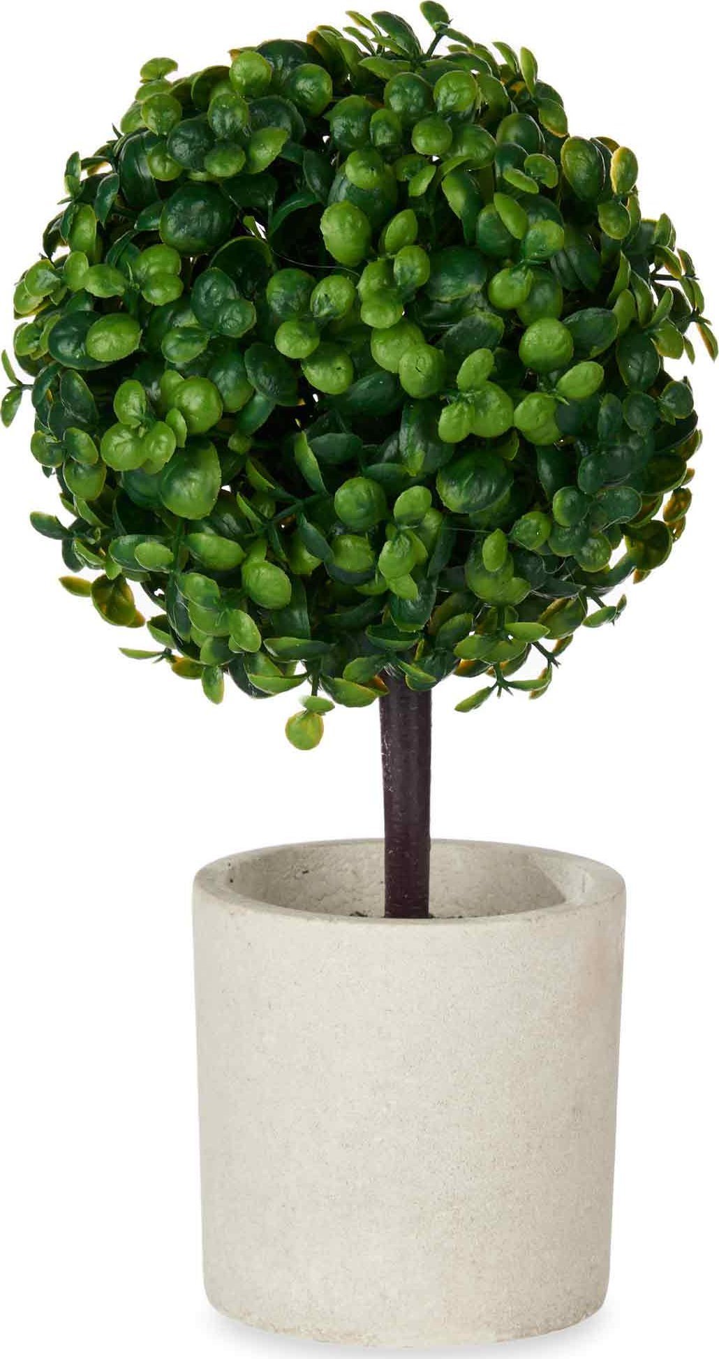 Ibergarden Sztuczny krzew ozdobny w ceramicznej doniczce, 24 cm