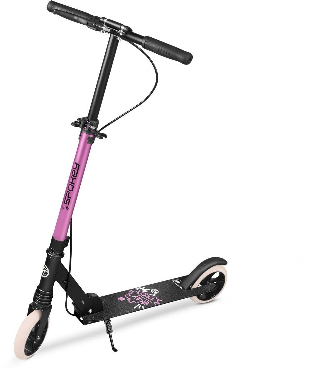 Hulajnoga Spokey Vacay Pro v2 Różowy (Hulajnoga dla dzieci i młodzieży Spokey VACAY PRO)