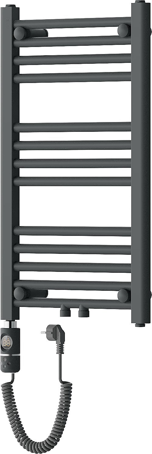 Grzejnik łazienkowy Hydroland GRZEJNIK ŁAZIENKOWY RYOKO 970X540 ANTRACYT PRZYŁ. ŚRODK. // GRŁ-G/R-970X540-AN