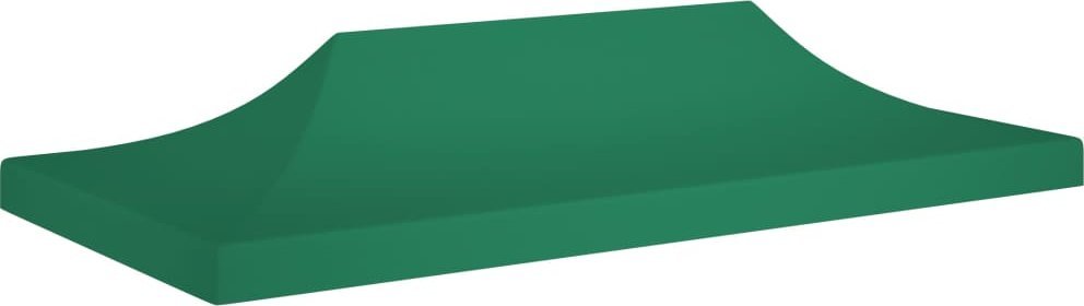 vidaXL VidaXL Dach do namiotu imprezowego, 6 x 3 m, zielony, 270 g/m