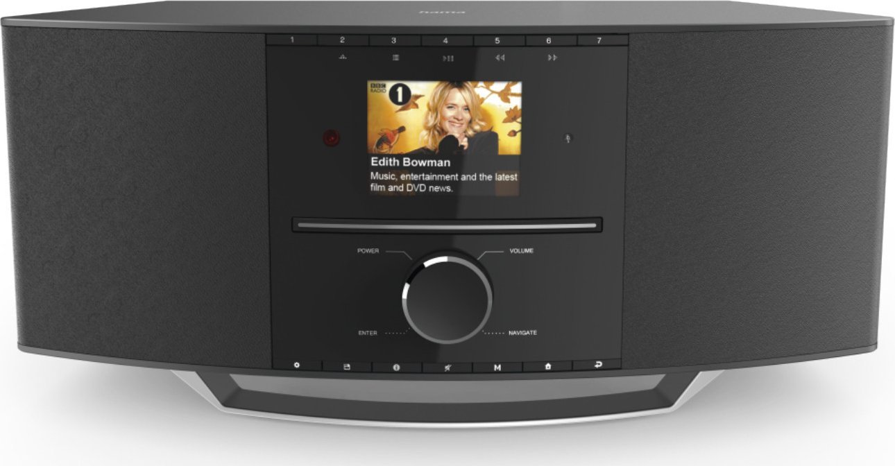 Radioodtwarzacz Hama DIR3510SCBTX DAB+/Internet/CD/Bluetooth/ RX-TX/APP czarne