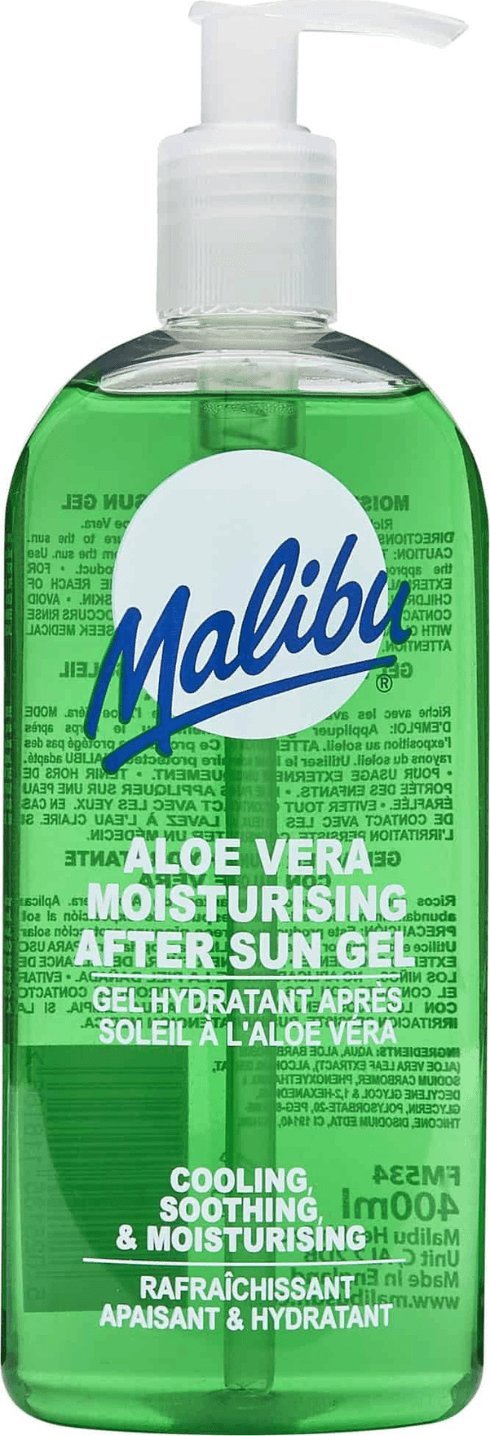 Malibu Malibu Aloe Vera Aloesowy Żel Po Opalaniu 400ml