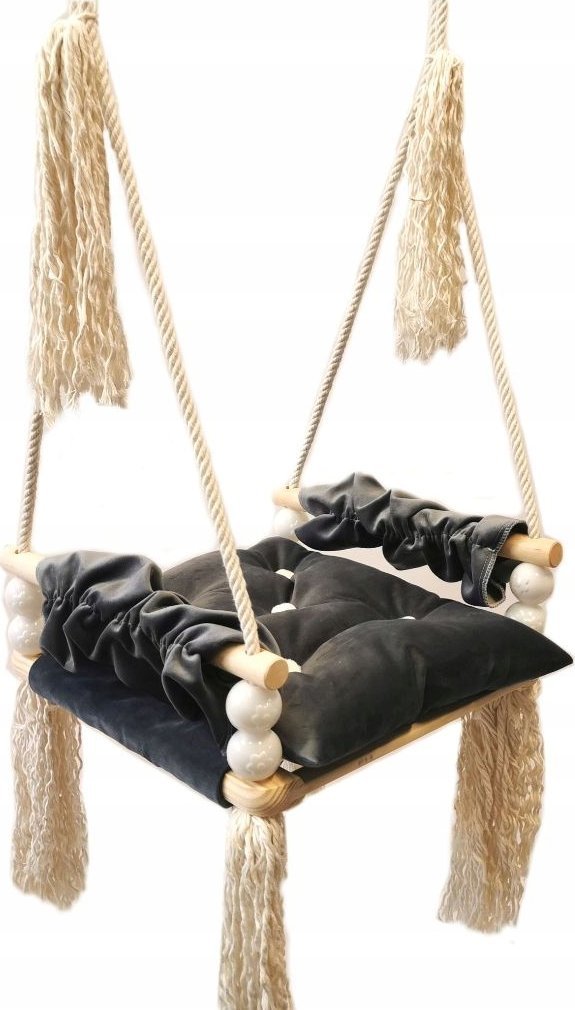 Huśtawka Love Gifts Huśtawka dla dzieci Ławka pikowana 3-7 lat /kolory