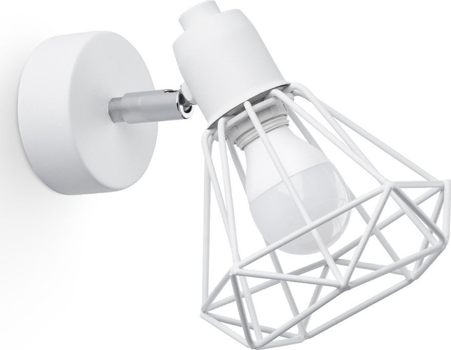 Kinkiet Sollux Lighting Kinkiet Artemis 1 Biały E14 40W Sollux Lighting