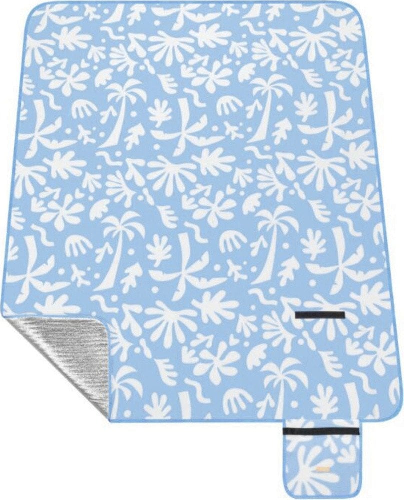 Koc piknikowy Spokey Breeze XL 210x150 cm niebieski 945902