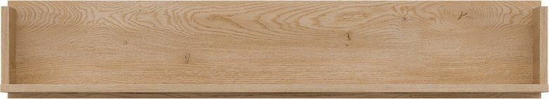 Półka ścienna z bokami wisząca na książki do pokoju Dąb Cremona FERRO FE14