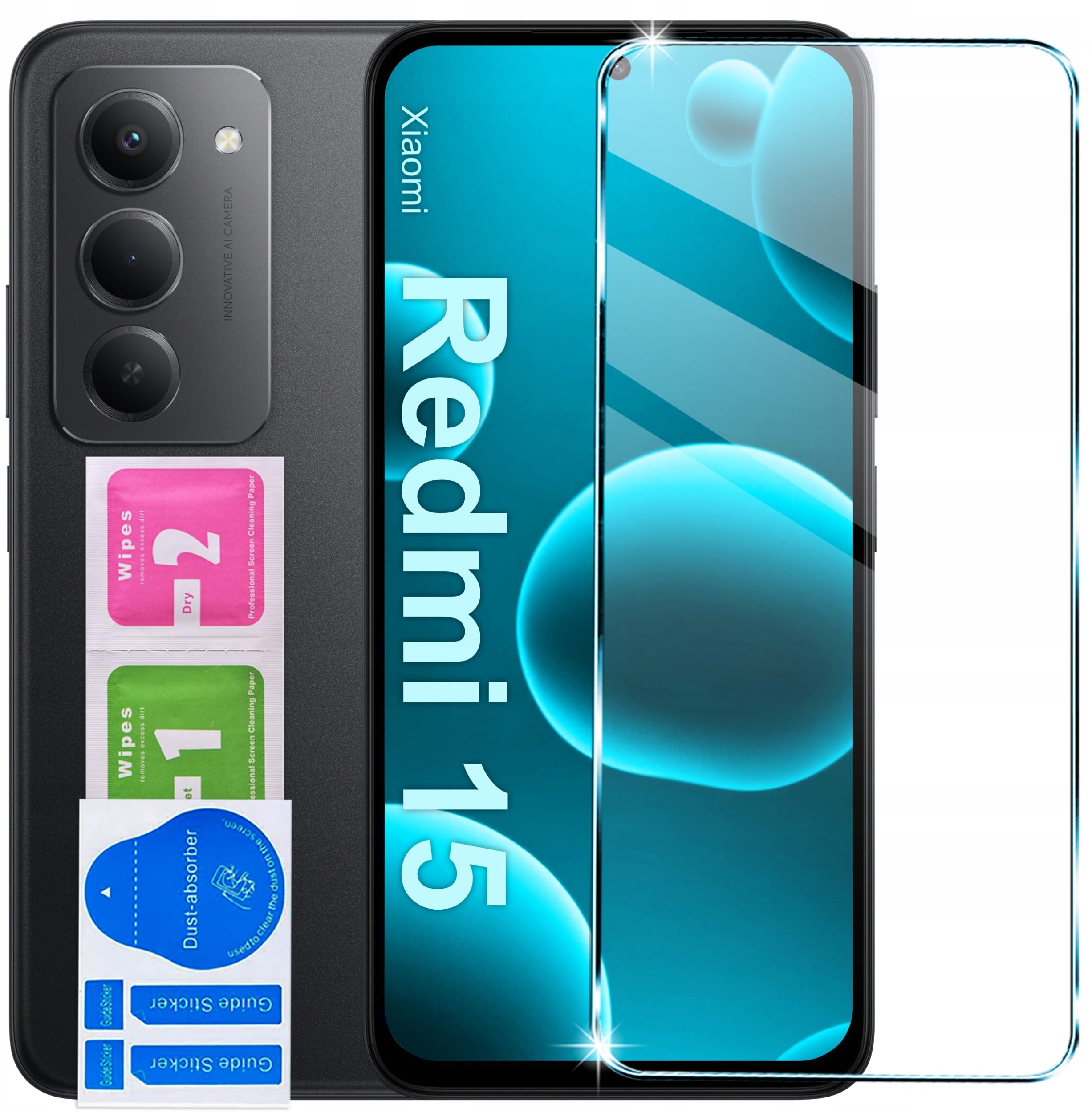 Szkło Hartowane 9H Szybka SZKIEŁKO OCHRONNE do Xiaomi Redmi 15 4G | 5G