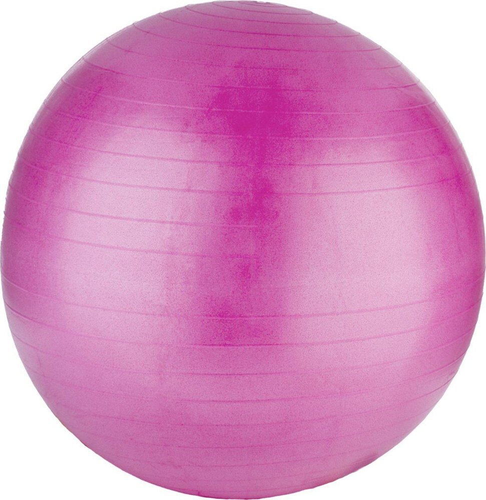 Piłka do ćwiczeń fitness 75cm antiburst różowa Xqmax