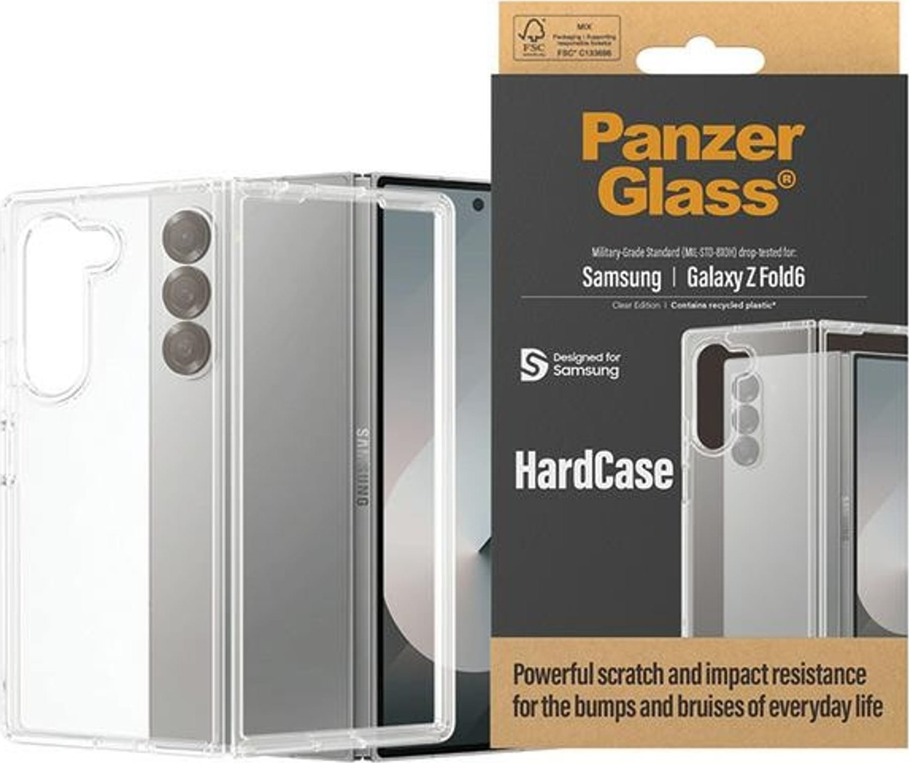 PanzerGlass PanzerGlass HardCase Sam Z Fold6 F956 1272 Recycled plastic