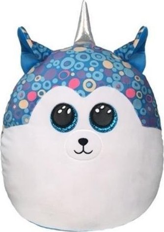 TY Ty Squish a Boo Helena Cuddly Toy (blue/white, 35 cm, Husky)