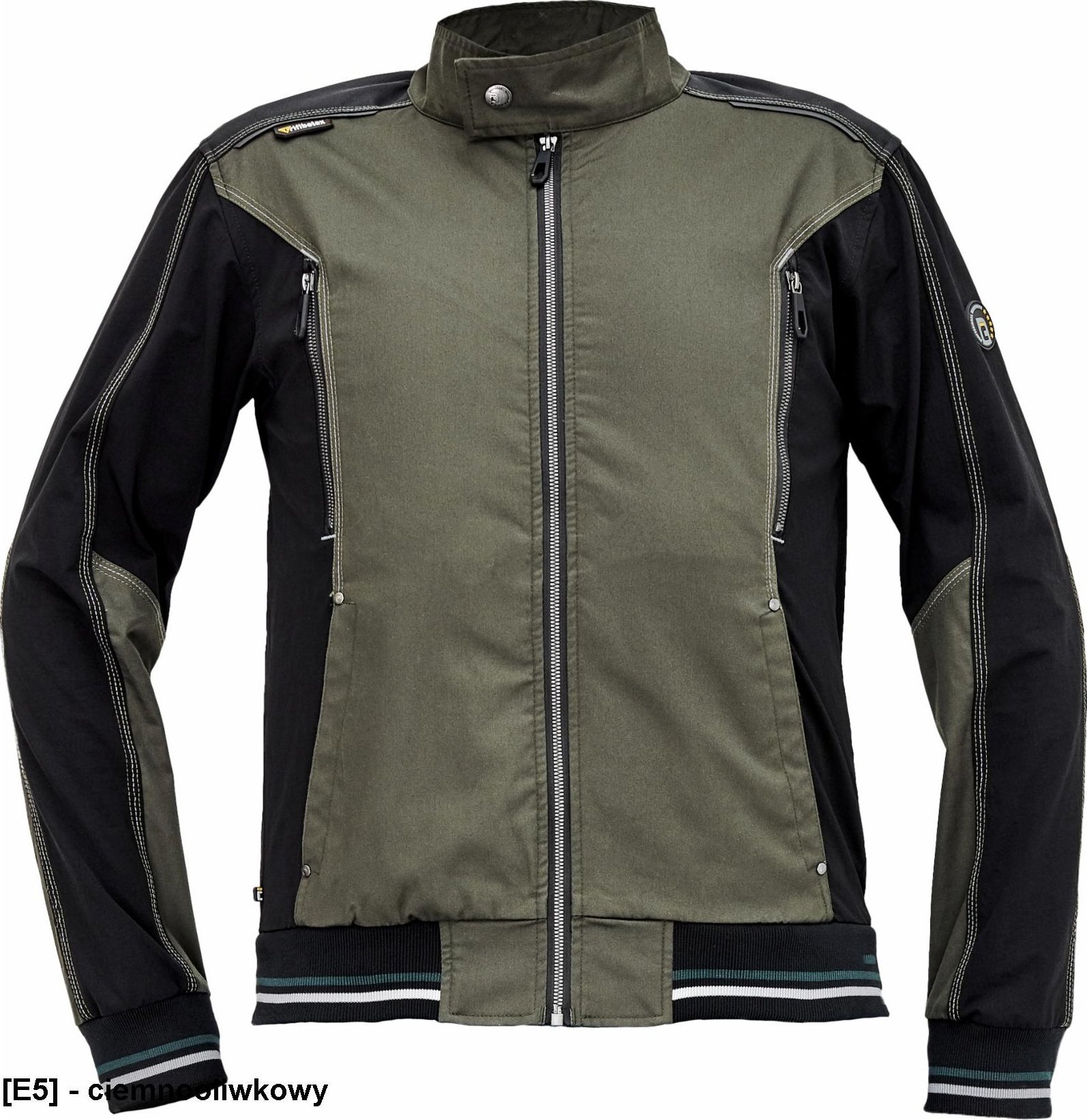 CERVA NEURUM CLASSIC kurtka - męskia kurtka robocza, 4 kieszenie, elastyczna tkanina Trifibetex połączona z TrifibetexPRO, - ciemnooliwkowy 56