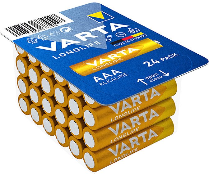 82-582# Bateria alkaliczna aaa 1.5 lr3 varta longlife