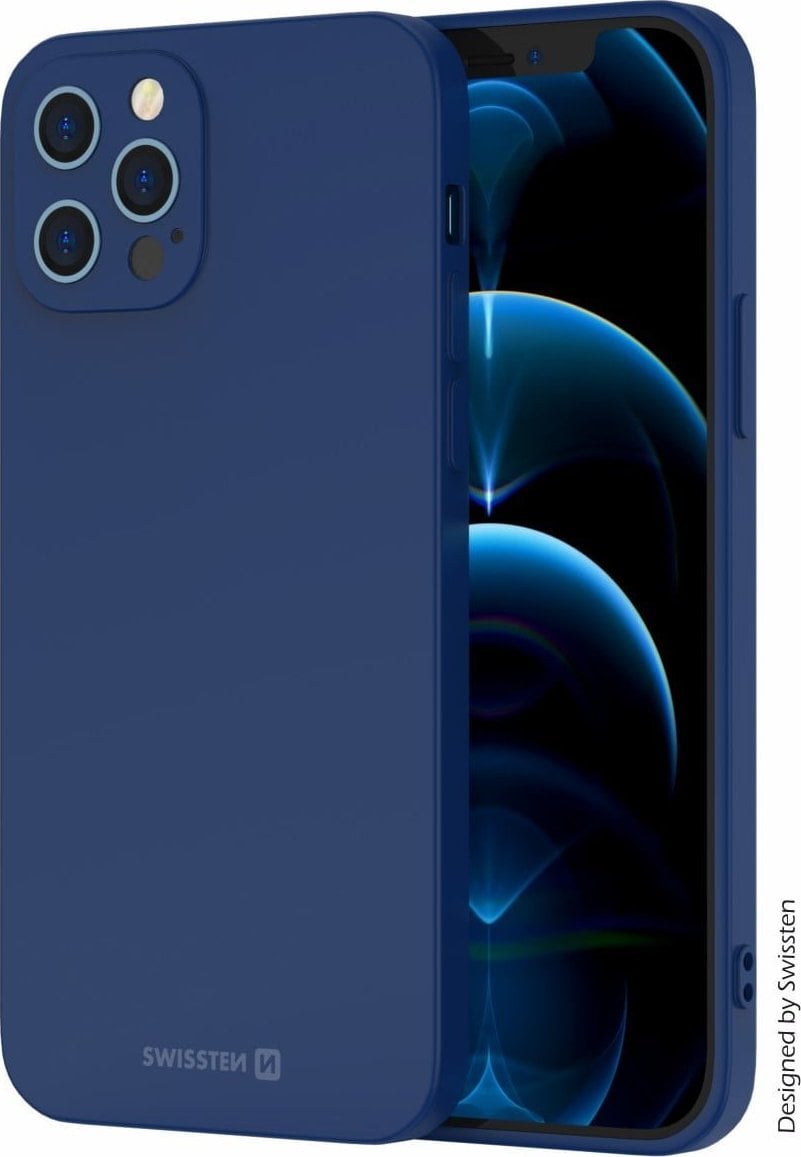 Swissten Soft Joy Case Apple IPhone 14 Pro Blue