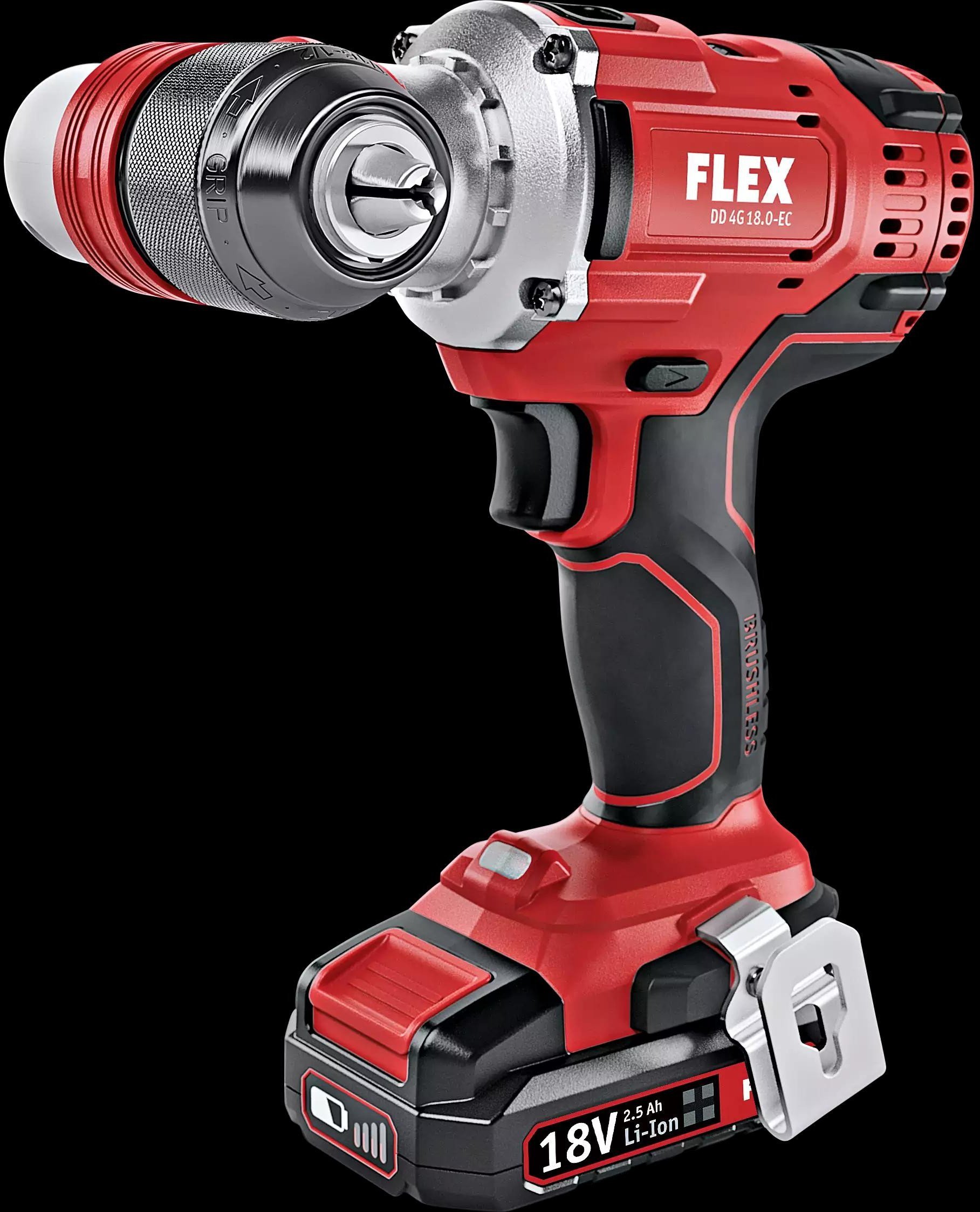 Cordless drill FLEX DD 4G 18.0-EC C
