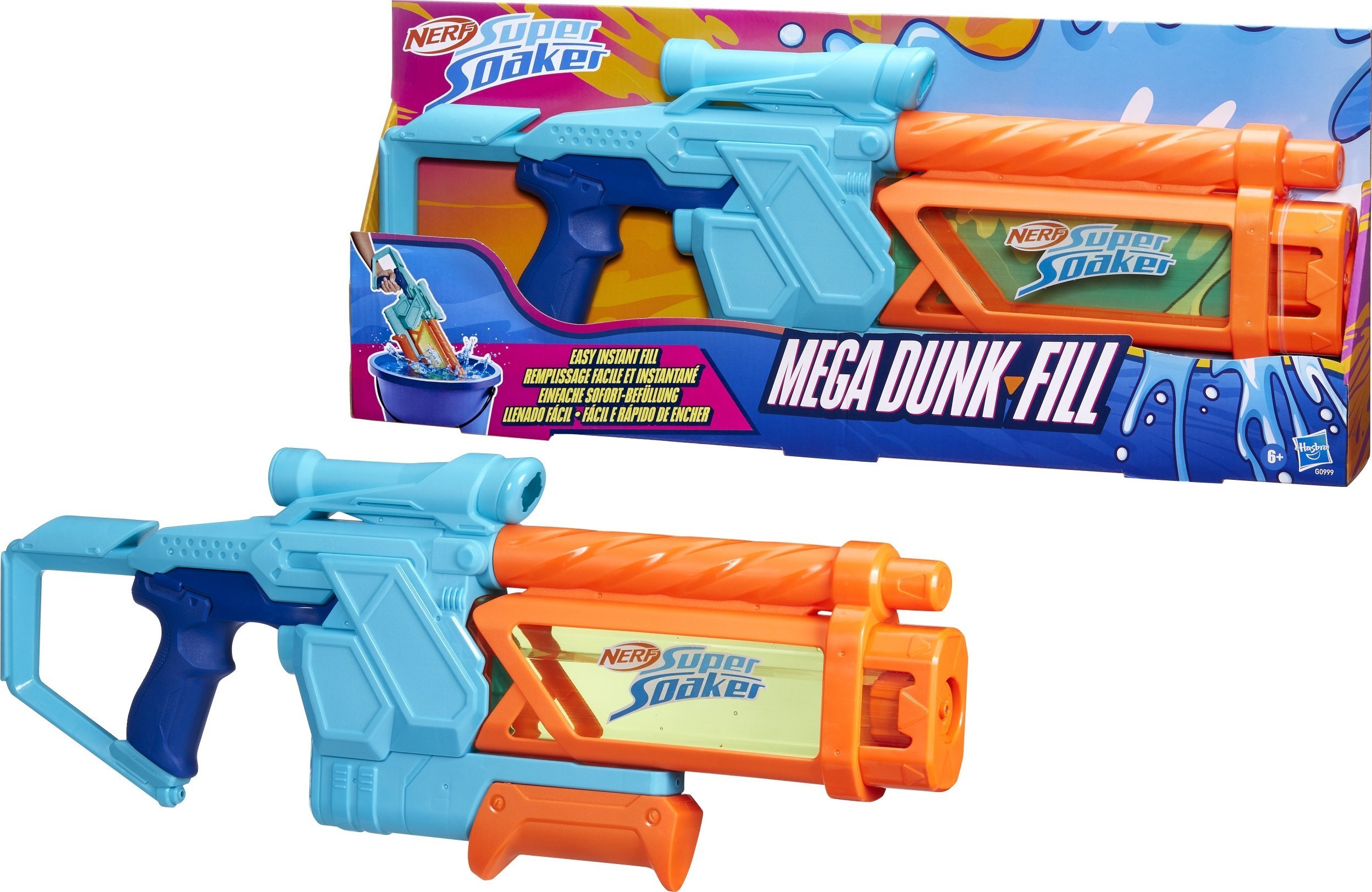NERF SUPERSOAKER Water blaster Mini Dunk Fill