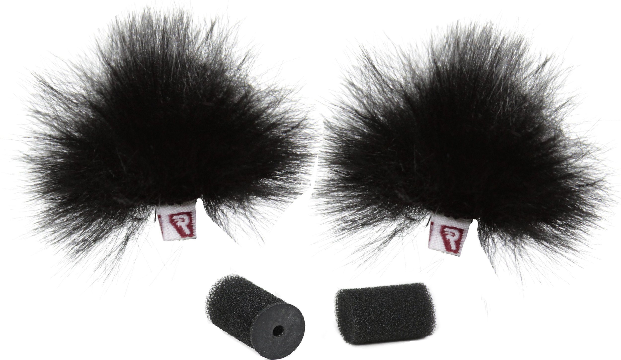 Rycote Rycote Black Ristretto Lavalier Windjammer - pair