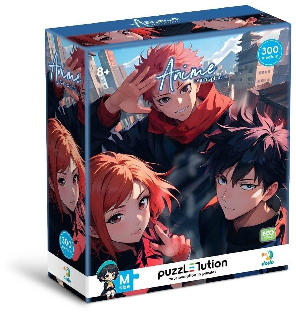 Puzzle Medium-M 300 Anime. Duch drużyny