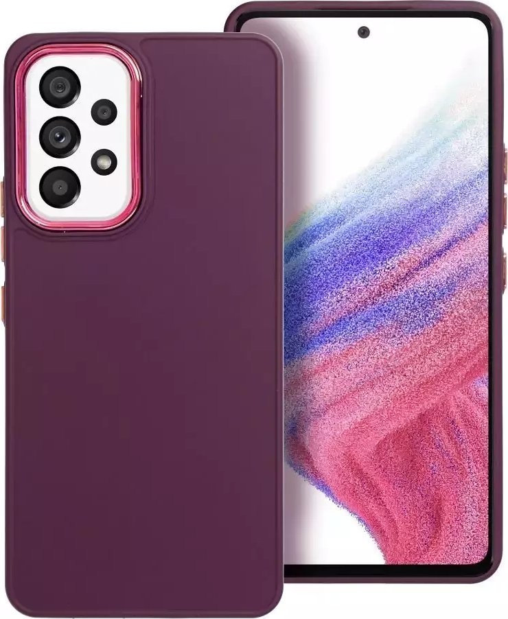4kom.pl Etui futerał FRAME do Samsung Galaxy A53 5G fioletowy