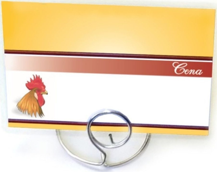 StudioCen Cenówki,etykiety laminowane MIĘSO, DRÓB 50szt.