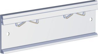 SCHROFF Adapter szyny DIN SCHROFF zgodny z normą DIN 43880