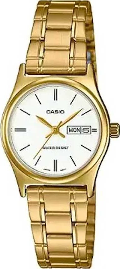Zegarek Casio Zegarek marki Casio model LTP-V006 kolor Zółty. Akcesoria damski. Sezon: Cały rok NoSize