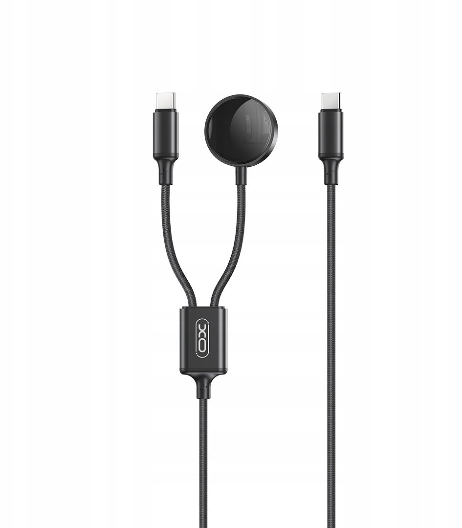 XO ładowarka bezprzewodowa indukcyjna CX030 biała do Apple Watch z kablem USB-C -USB-C