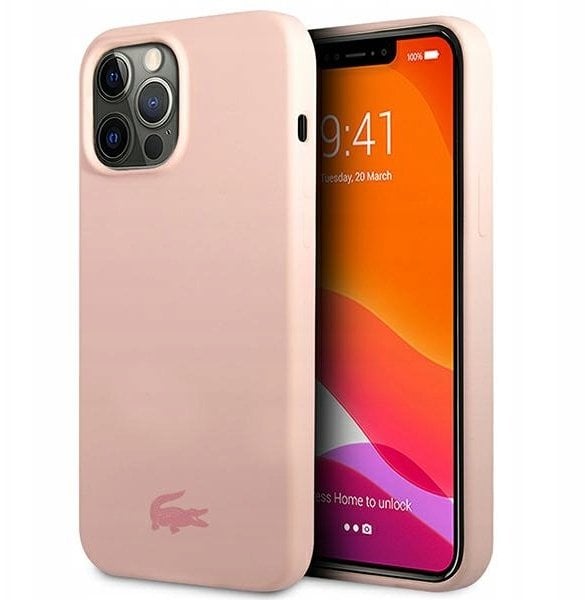 Lacoste Lacoste Silicone HardCase - etui iPhone 13 Pro Max różowe
