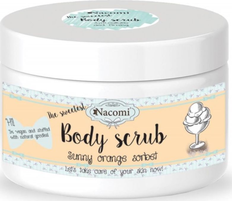 Nacomi Peeling cukrowy - pomarańcza 200 ml