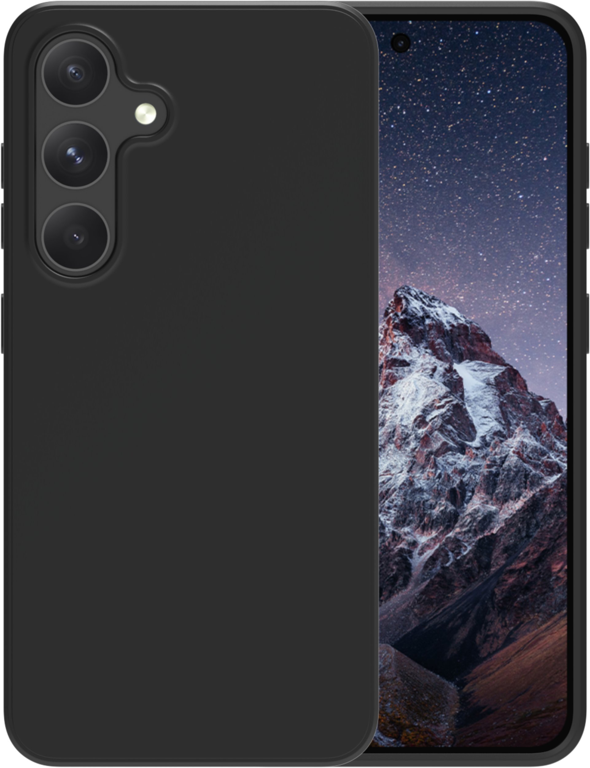 dbramante dbramante1928 Nuuk - Tylny pokrowiec na telefon - Bulk - tworzywo sztuczne - czarny - fur Samsung Galaxy S23 FE