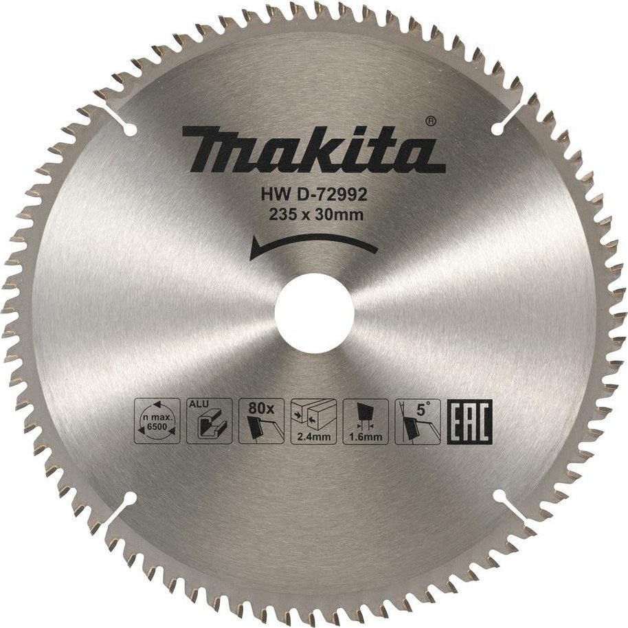Makita MAKITA PIŁA TARCZOWA DO ALUMINIUM 235x30x80z ECONOMY