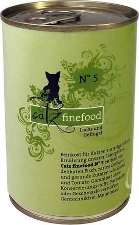 Catz Finefood N.05 Łosoś puszka 400g