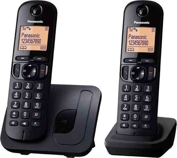 Telefon stacjonarny Panasonic KX-TGC212 Czarny