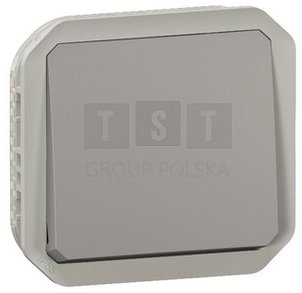 069521L NOWE PLEXO 55 Łącznik krzyżowy mechanizm 10 AX - 250V AC szary 069521L