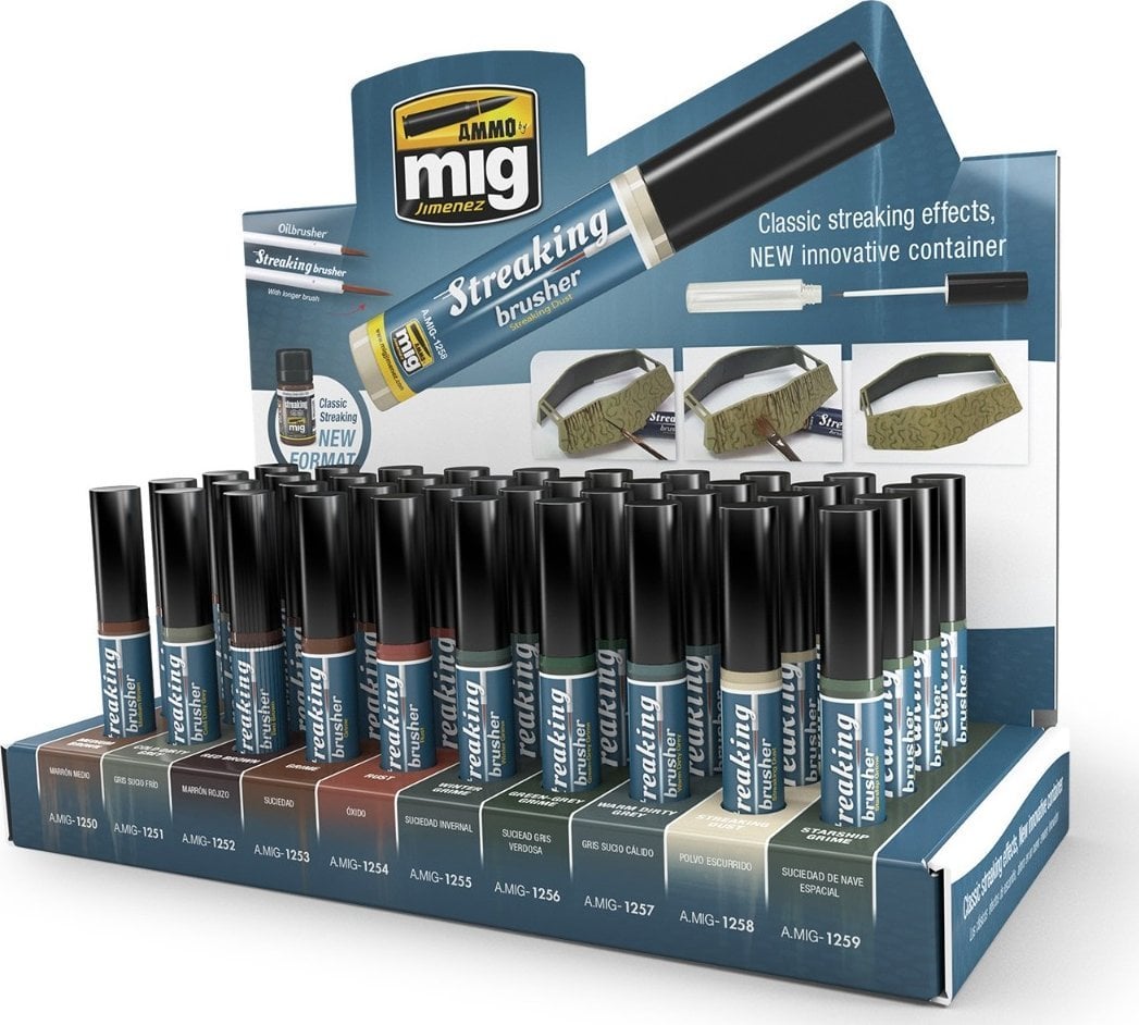 Vallejo Ammo: Streakingbrusher Display (40)