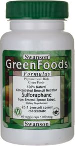 Swanson Sulforafan 400mcg 60 kaps.