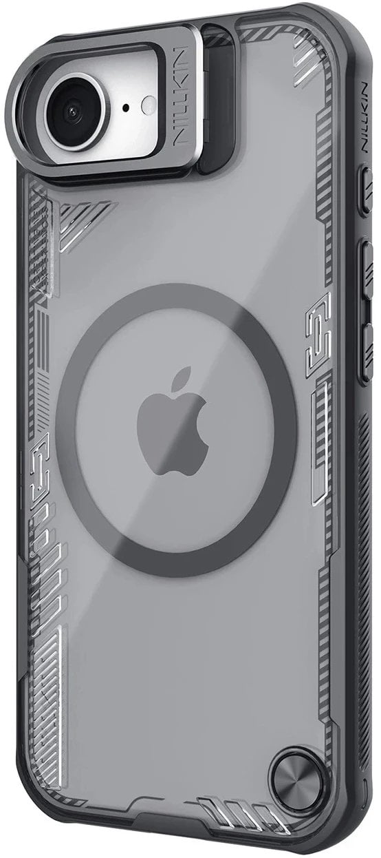 Nillkin Etui Iceblade Prop Magnetic z podstawką na iPhone 16e - czarne