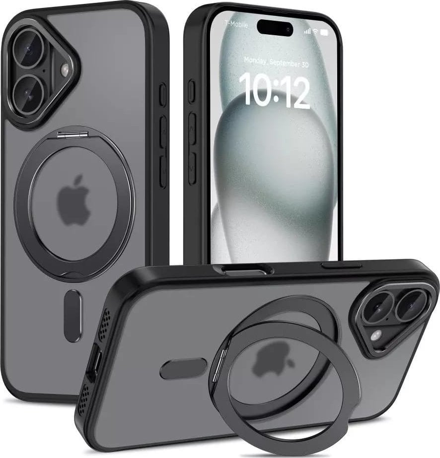 Tech-Protect TECH-PROTECT MAGRING MAGSAFE IPHONE 16 MATTE BLACK