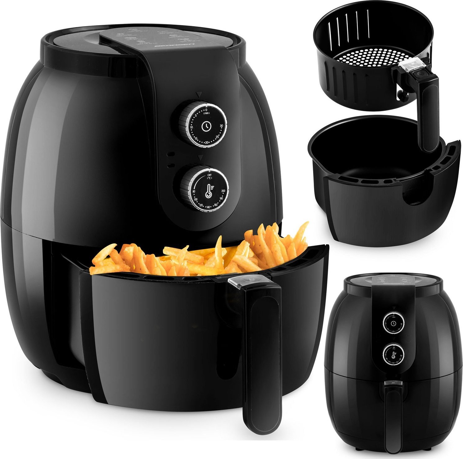 Frytkownica beztłuszczowa Berdsen Air fryer BD-650