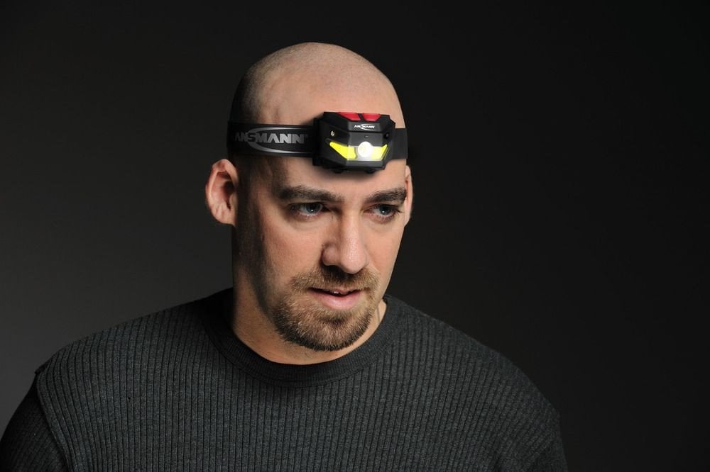 Latarka czołowa Ansmann Ansmann headlamp HD250RS, LED light (black)