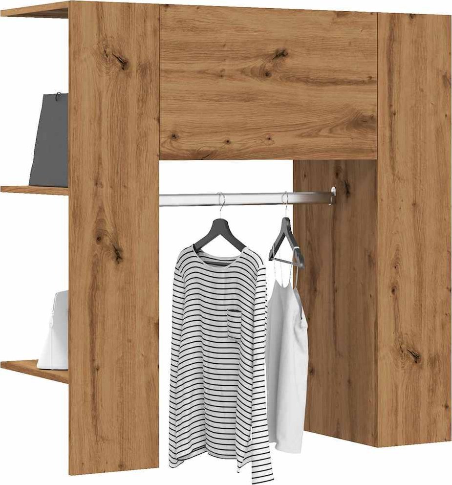 vidaXL vidaXL Szafka do przedpokoju Artisan Oak 97,5x37x99 cm Drewno klejone