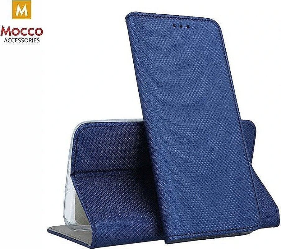 Mocco Smart Magnet Book Case For Huawei Honor Play Blue