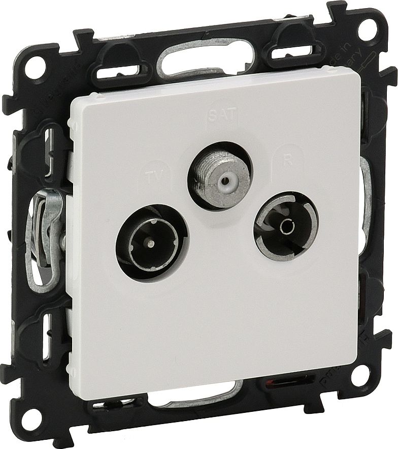 Legrand Gniazdo antenowe Valena Life RTV-SAT końcowe 1,5dB biały (753152)